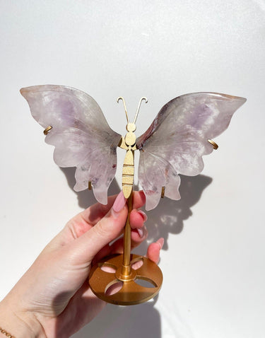 Amethyst Agate Wings